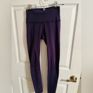 28” fleo Romey purple leggings